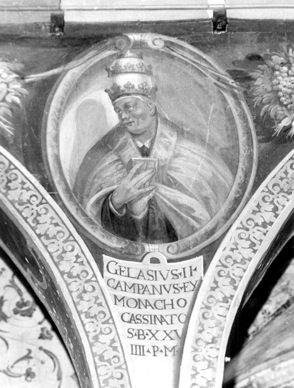 ritratto di papa Gelasio II (dipinto) di Zuccari Federico (scuola), Zuccari Taddeo (scuola) (sec. XVI)