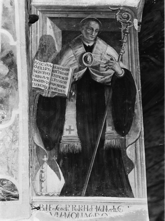 San Benedetto abate (dipinto) - scuola romana (sec. XVII)