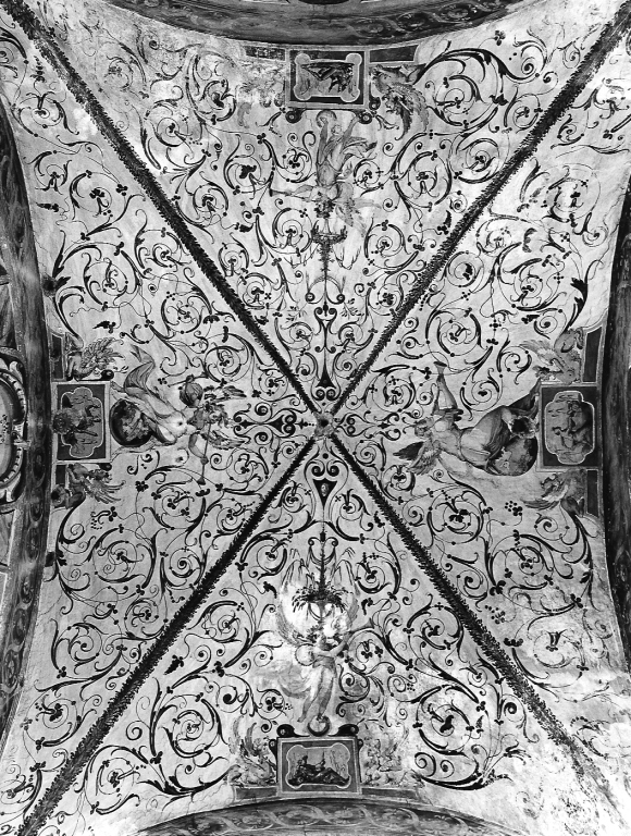 grottesche (dipinto) di Zuccari Federico (scuola), Zuccari Taddeo (scuola) (sec. XVI)