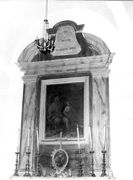 mostra d'altare - maestranze laziali (sec. XVIII)