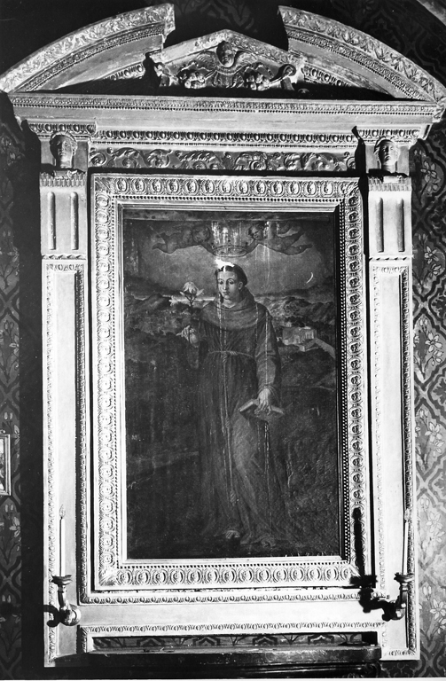 Sant'Antonio da Padova (dipinto) di Cicchini Tobia (sec. XVI)