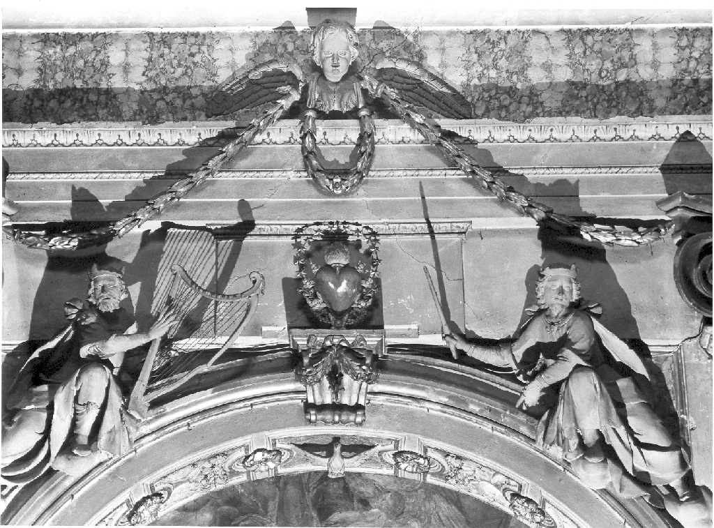 re Davide e Re Salomone (rilievo) di Bernasconi Giovanni Paolo, Bernasconi Bartolomeo, Bernasconi Nicola (sec. XVIII)