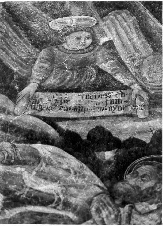 annuncio a San Gioacchino (dipinto) - ambito umbro-marchigiano (terzo quarto sec. XV)