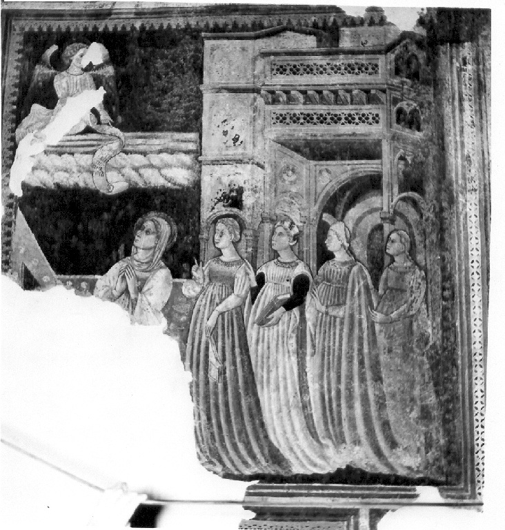 dipinto, complesso decorativo - ambito umbro-marchigiano (terzo quarto sec. XV)