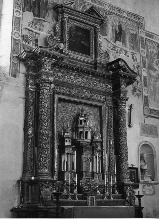 altare - a edicola, insieme di Gigli Marco (attribuito) (sec. XVII)