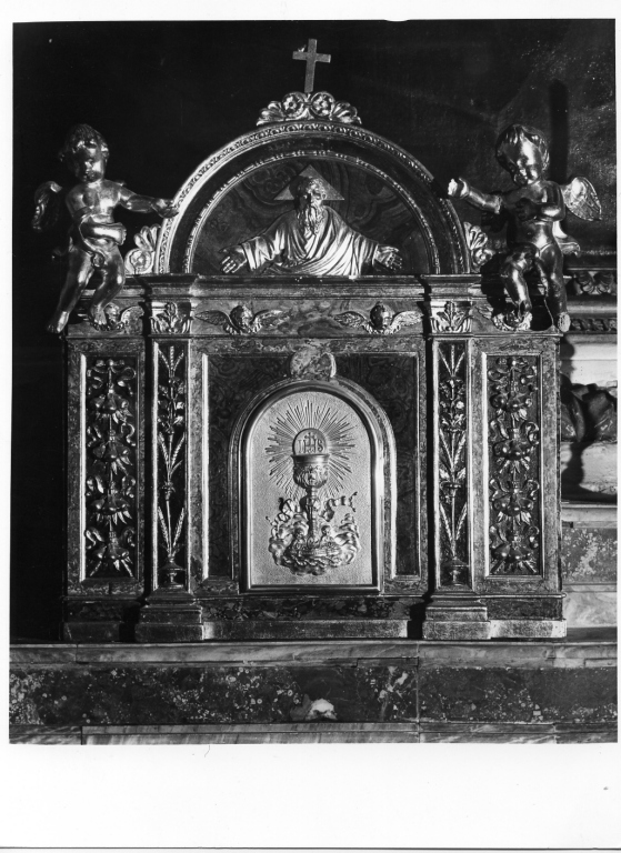 tabernacolo - a tempietto - ambito romano (inizio sec. XVII)