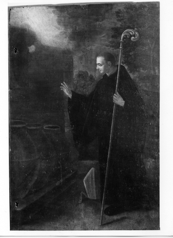 San Nonnoso, Santo vescovo (dipinto) - ambito romano (inizio sec. XVIII)