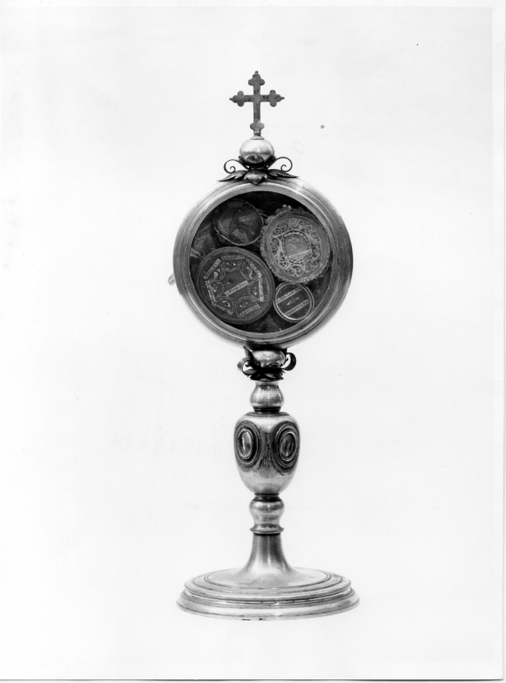 ampolla di pellegrinaggio - manifattura romana (sec. XVII)