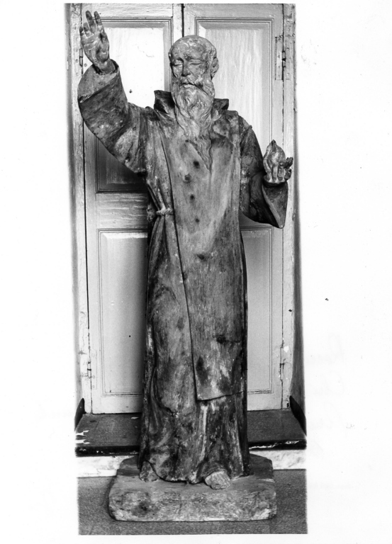 Sant'Antonio Abate (scultura) - ambito romano (sec. XVIII)