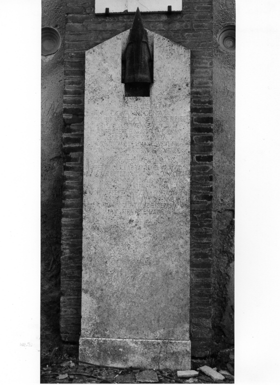 lapide di Cambellotti Duilio (sec. XX)