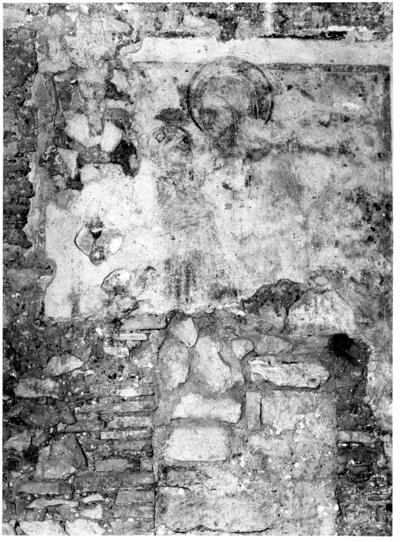 Madonna con Bambino (dipinto, frammento) - ambito laziale (fine/inizio secc. XIII/ XIV)