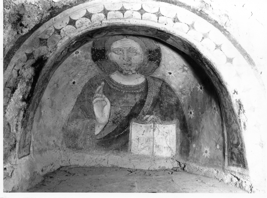 Cristo Pantocratore (dipinto) - ambito laziale (sec. XIII)