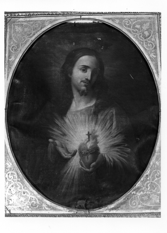 Sacro Cuore di Gesù (dipinto) - ambito romano (sec. XVIII)