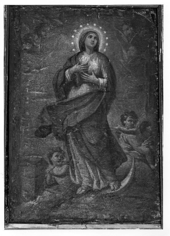 Immacolata Concezione (dipinto) - ambito romano (fine/inizio secc. XVIII/ XIX)