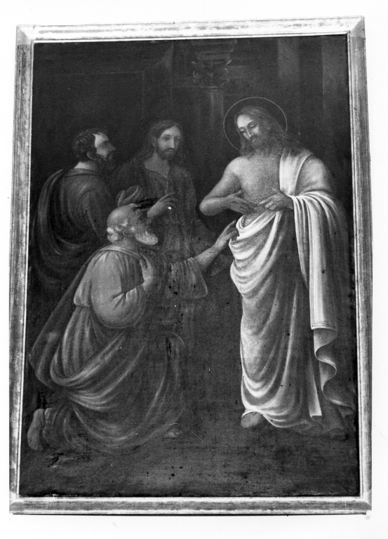 incredulità di San Tommaso (dipinto) - ambito laziale (sec. XVII)
