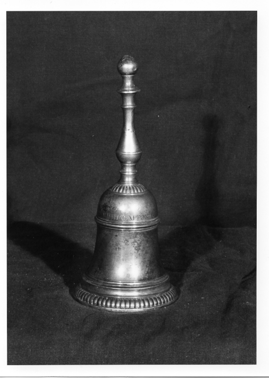 campanello d'altare - manifattura romana (sec. XVIII)
