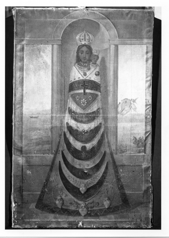 Madonna di Loreto (dipinto) - ambito romano (fine/inizio secc. XIX/ XX)