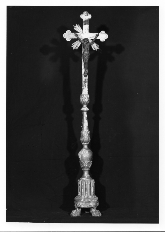 crocifisso - manifattura romana (fine sec. XVII)