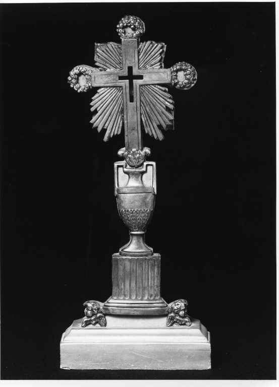 stauroteca - ambito romano (primo quarto sec. XIX)