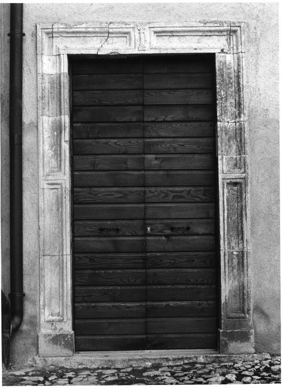 mostra di porta - ambito laziale (prima metà sec. XVI)