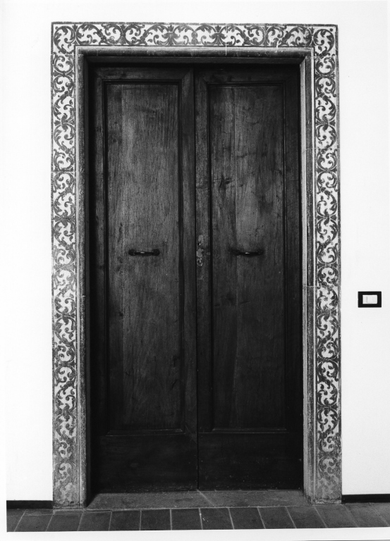 mostra di porta - ambito laziale (ultimo quarto sec. XIX)