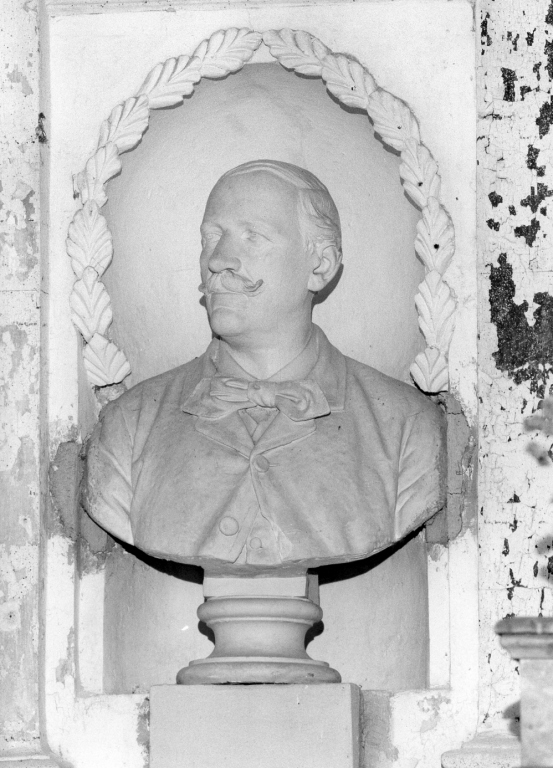 busto ritratto d'uomo (busto) - ambito laziale (sec. XX)