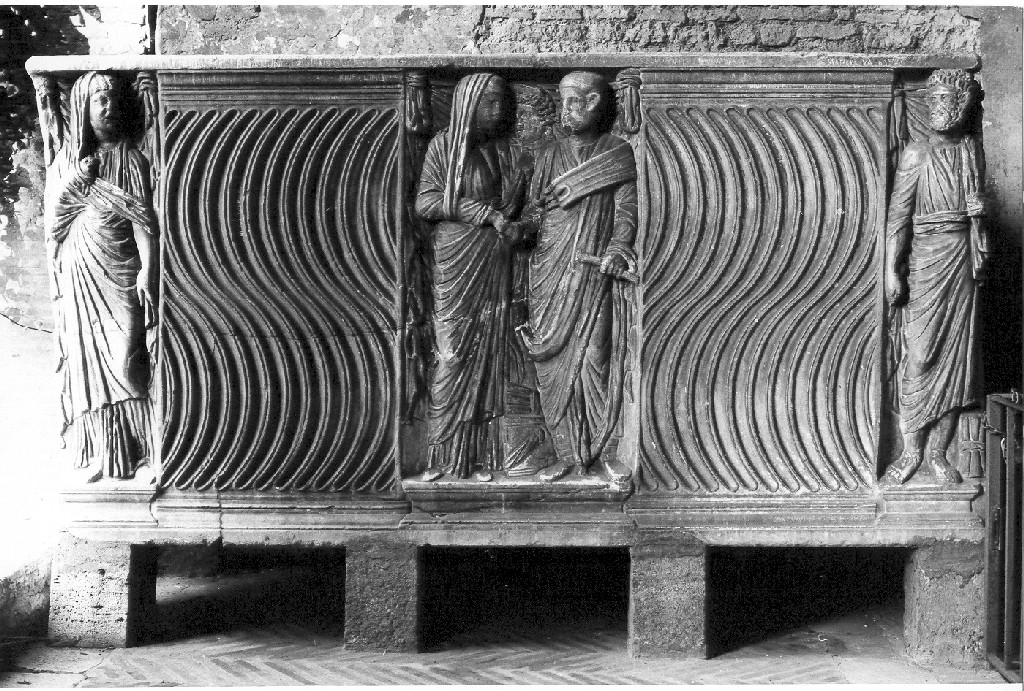 sarcofago - ambito romano (secc. III/ IV)