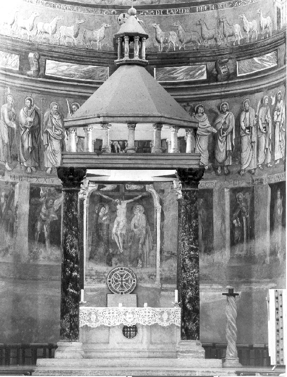 ciborio - ambito romano (inizio sec. XIII)