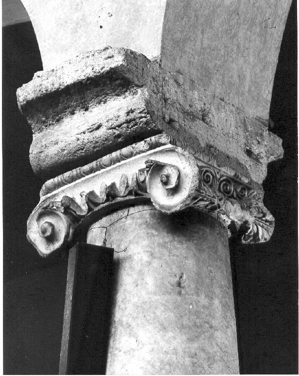 capitello ionico - ambito romano (sec. I)
