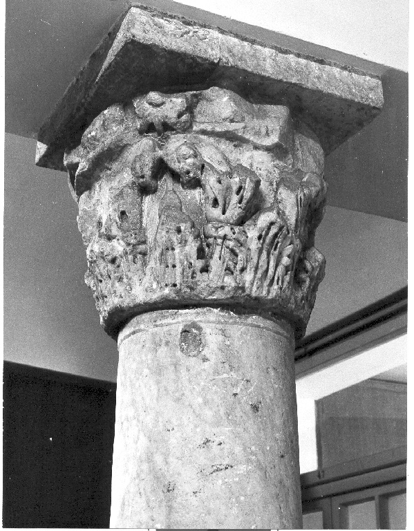 capitello corinzio - ambito romano (secc. III/ IV)