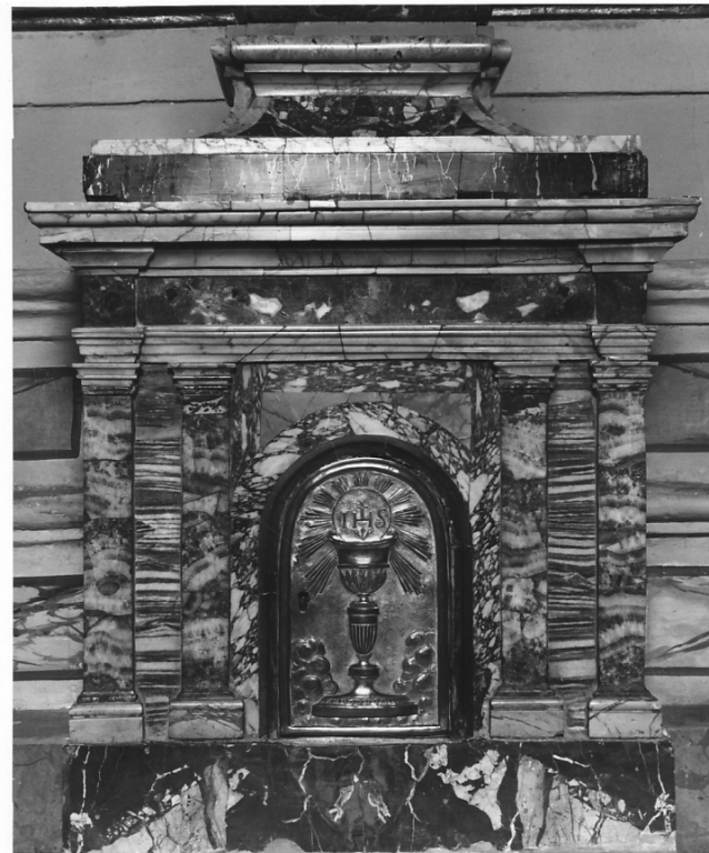 tabernacolo - a tempietto - bottega laziale (sec. XVIII)