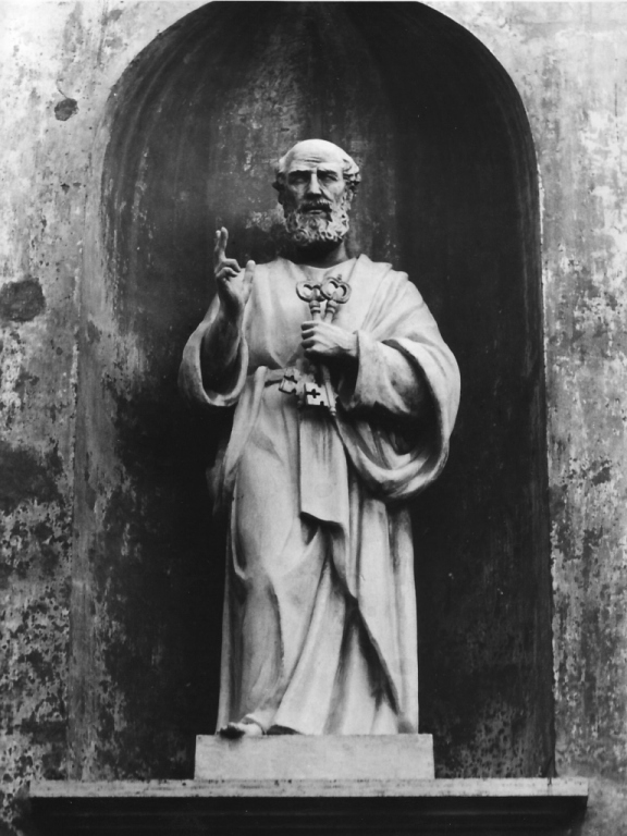 San Pietro (statua) - ambito laziale (inizio sec. XX)