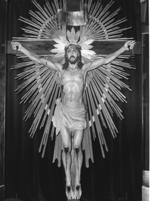 Cristo crocifisso (scultura) - ambito campano (prima metà sec. XIX)