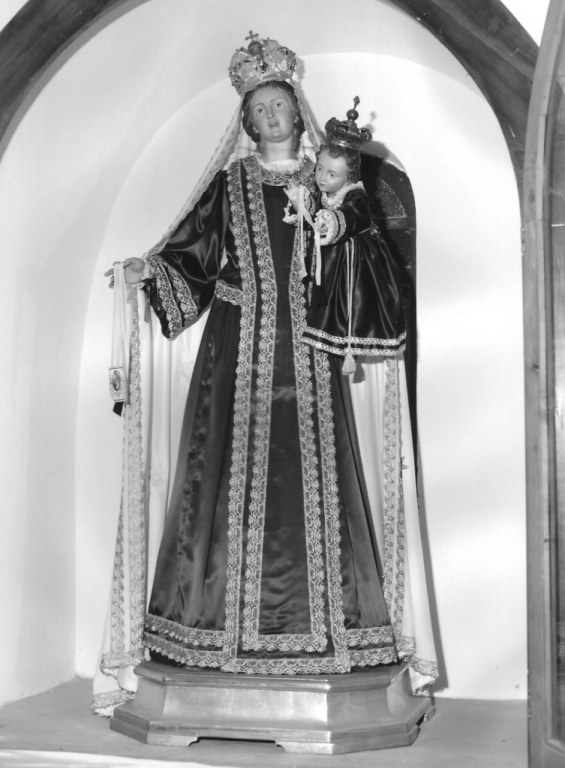 Madonna del Carmelo (statua) - ambito campano (prima metà sec. XIX)