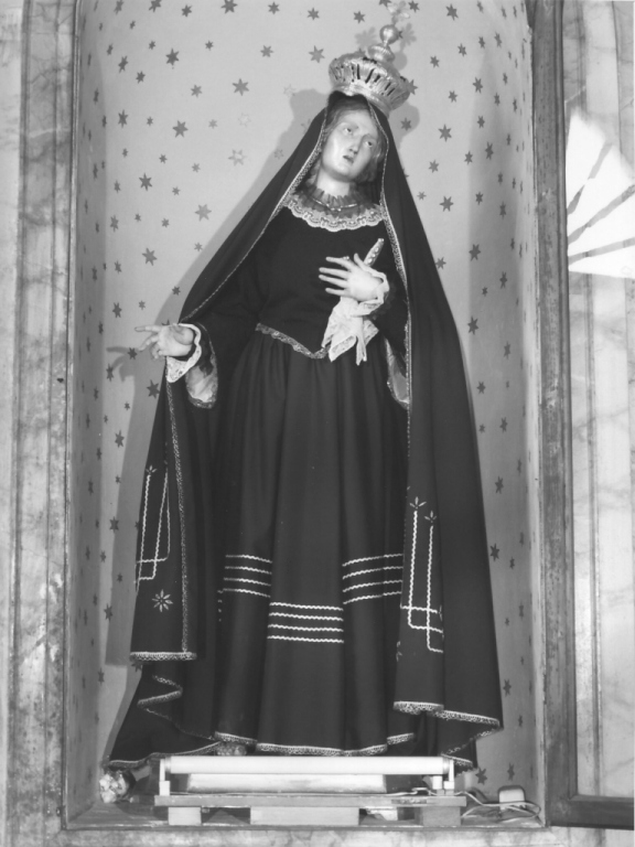 Madonna Addolorata (statua) - ambito napoletano (seconda metà sec. XVIII)