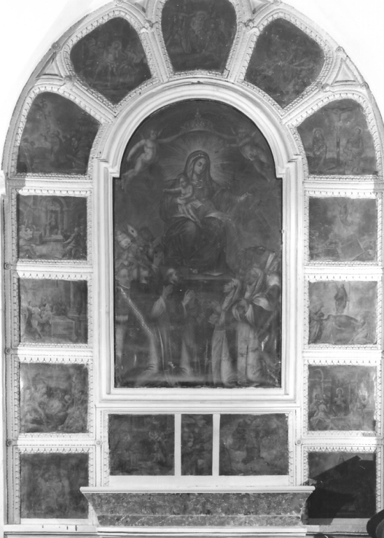 misteri del rosario (dipinto, insieme) - ambito Italia centro-meridionale (seconda metà sec. XVII)