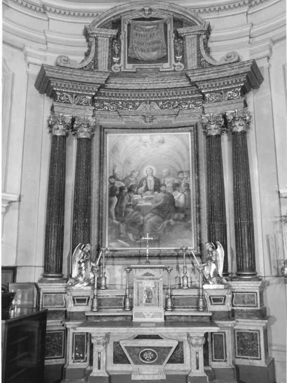 altare, insieme - ambito laziale (secondo quarto sec. XVIII)