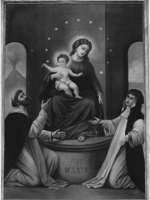 Madonna di Pompei (dipinto) - ambito laziale (inizio sec. XIX)