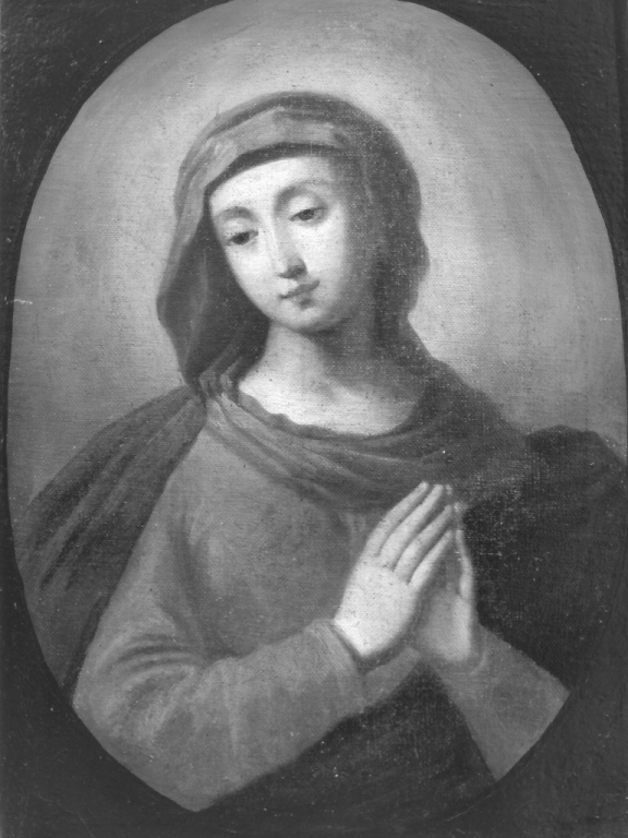Madonna orante (dipinto) - ambito laziale (prima metà sec. XVIII)