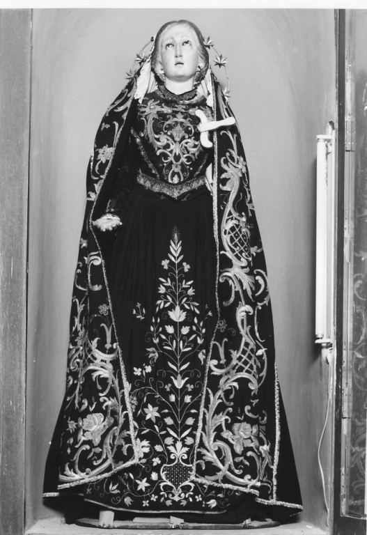 Madonna Addolorata (scultura) - manifattura napoletana (sec. XIX)