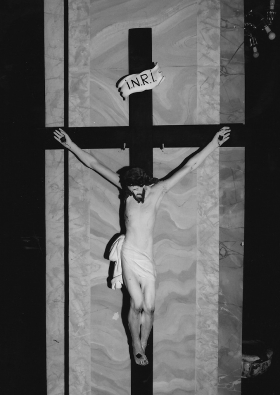 crocifisso - bottega campana (sec. XVIII)