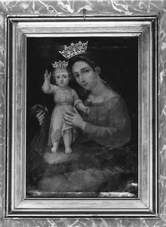 Madonna con Bambino (dipinto) - ambito campano (seconda metà sec. XVIII, sec. XX)