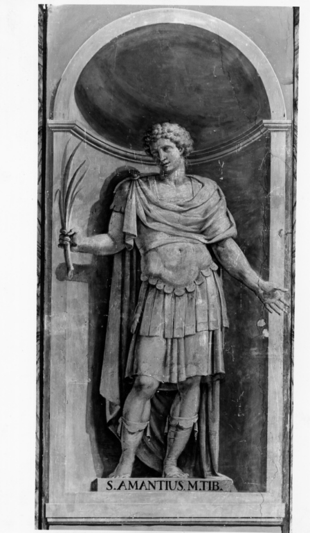 San Amanzio (dipinto) - ambito laziale (sec. XIX)