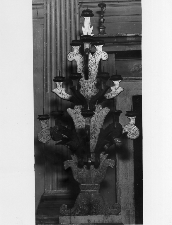 candelabro - ambito laziale (sec. XIX)