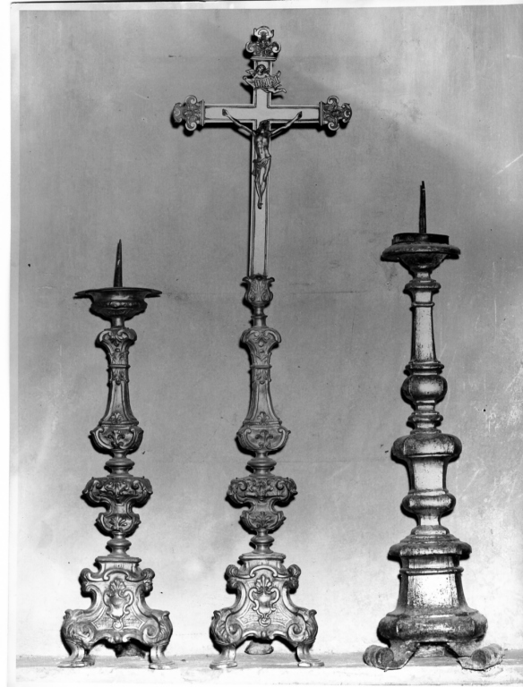 croce d'altare - ambito laziale (sec. XVIII)