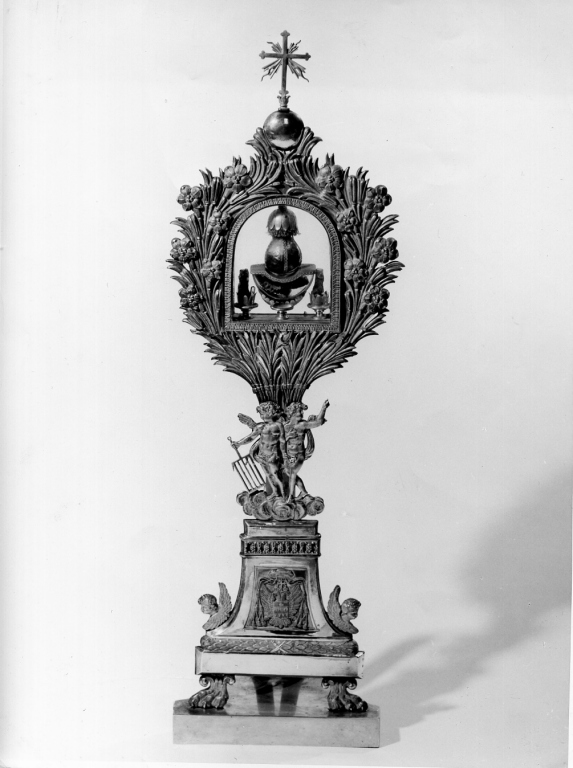 reliquiario - ambito laziale (sec. XIX)