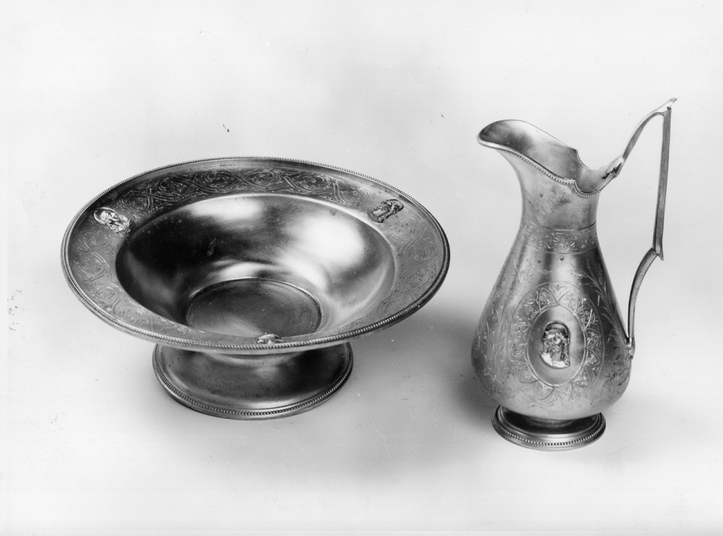 servizio da lavabo - ambito laziale (secc. XIX/ XX)