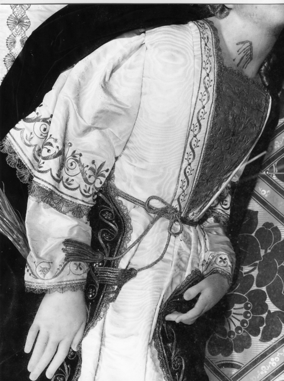 veste da statua - ambito romano (metà sec. XIX)