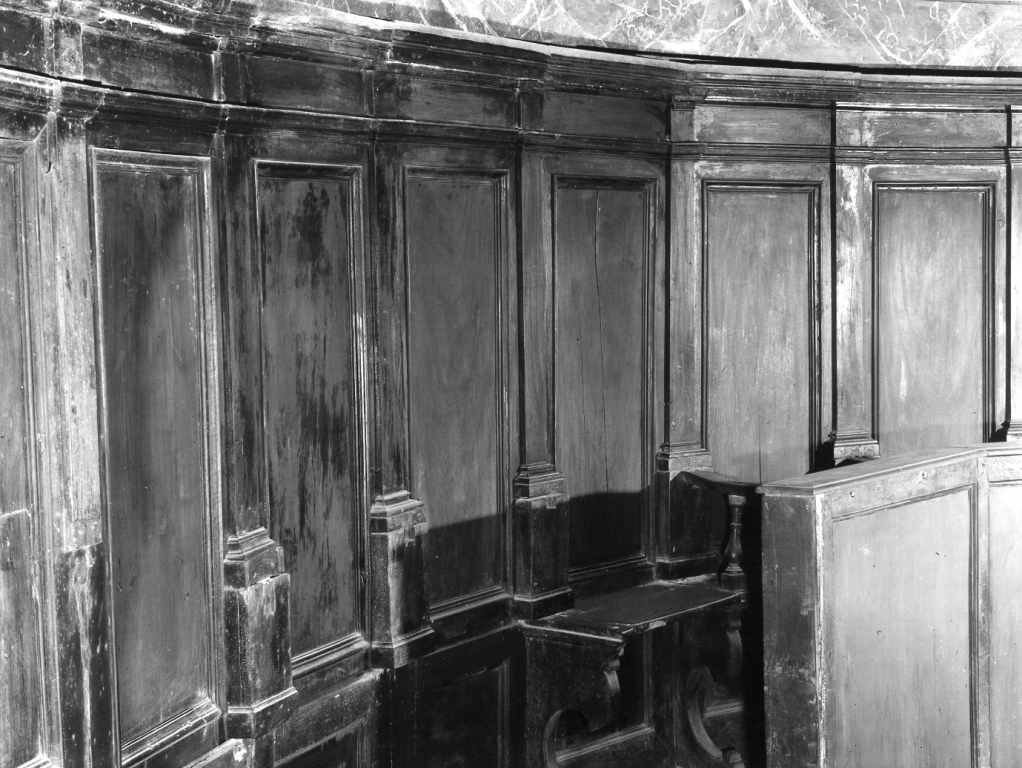 stalli del coro di Signorili Bassano Fratelli (sec. XVIII)