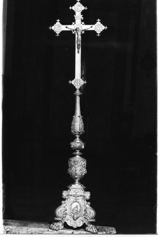 croce stazionale - ambito romano (sec. XIX)